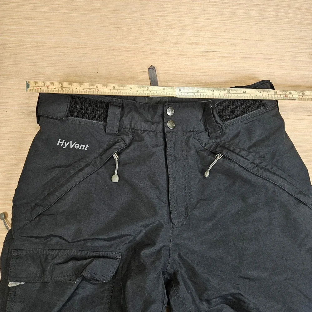 The North Face Snow Pant Men S Black HyVent Insulated Ski Snowboard Outdoor READ